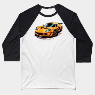 Racing Car Watercolor Baseball T-Shirt